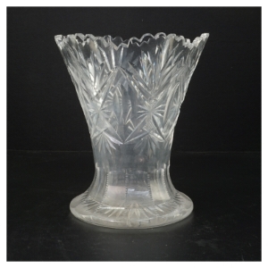 Krystalvase (str. 21 cm)