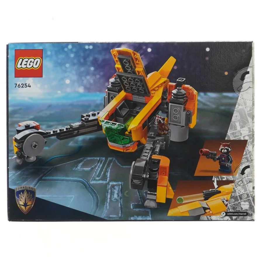 LEGO Marvel Baby Rocket's Ship fra Lego (str. 26x19 cm)