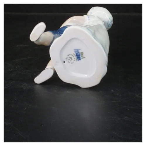 Porcelænsfigur: Krammende børn fra Royal Copenhagen (str. 18x10 cm)