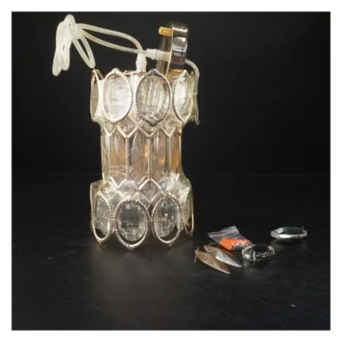 Krystal lysekronedel (str. 20x15 cm)