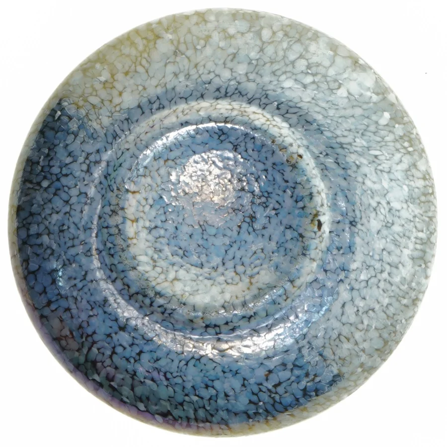 Farverig dekorationsvase (str. 29 cm)