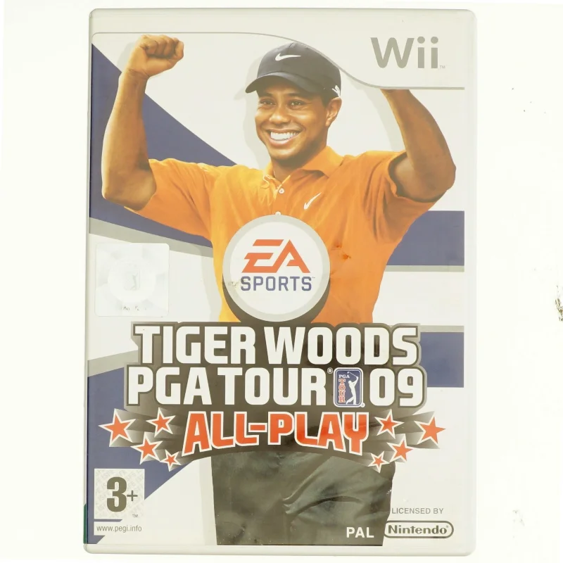 Wii Tiger Woods PGA tour 09 fra Wii