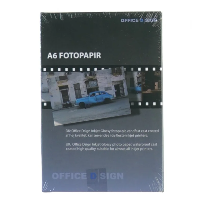 A6 fotopapir fra Office Design (str. 15 x 10 cm)