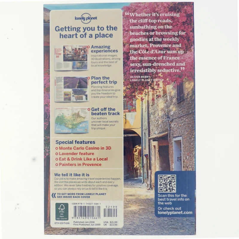 Provence & the Côte d'Azur af Alexis Averbuck (Bog)