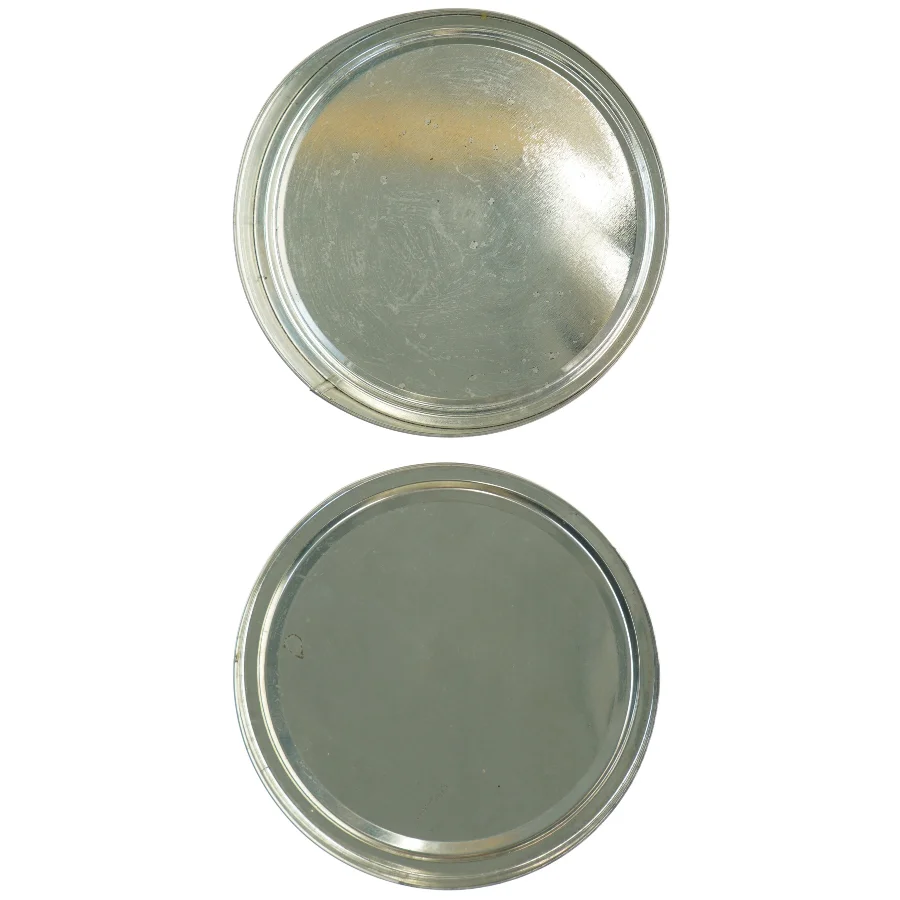 Vintage julekagedåse (str. Ø 19 cm)