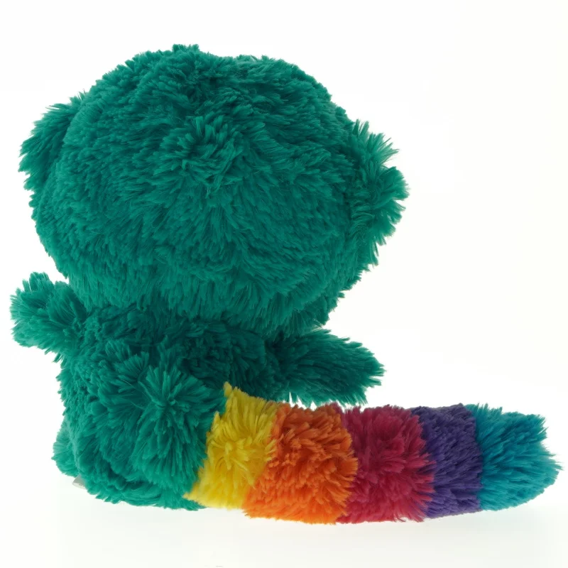 Tøjdyr - Multifarvet vaskebjørn plys fra Minimoomis (str. 26 cm)
