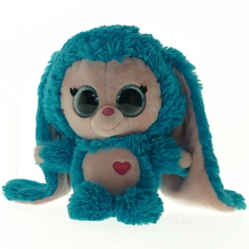 Turkis tøjdyr hund med lange ører fra Minimoomis (str. 28 cm)