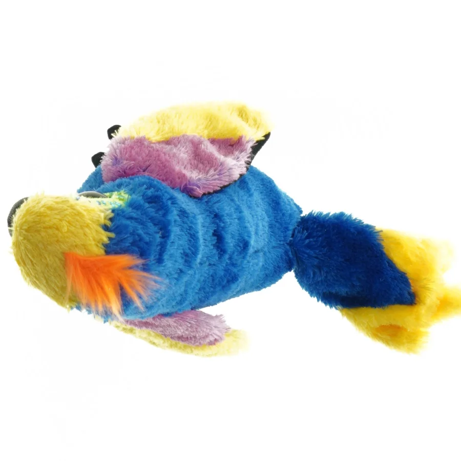 Farverig plysparrot (str. 17 cm)