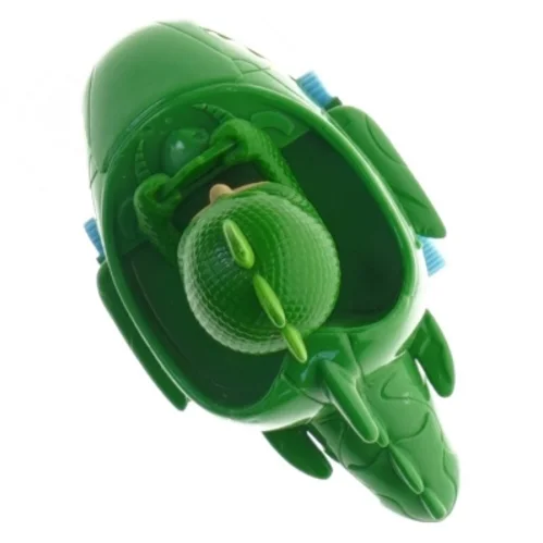 Legetøjs dinosaur i køretøj, pj mask (str. 10 cm)