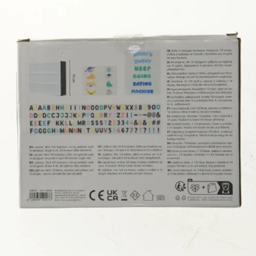 Lys boks fra Tiger (str. 21 x 16 cm)