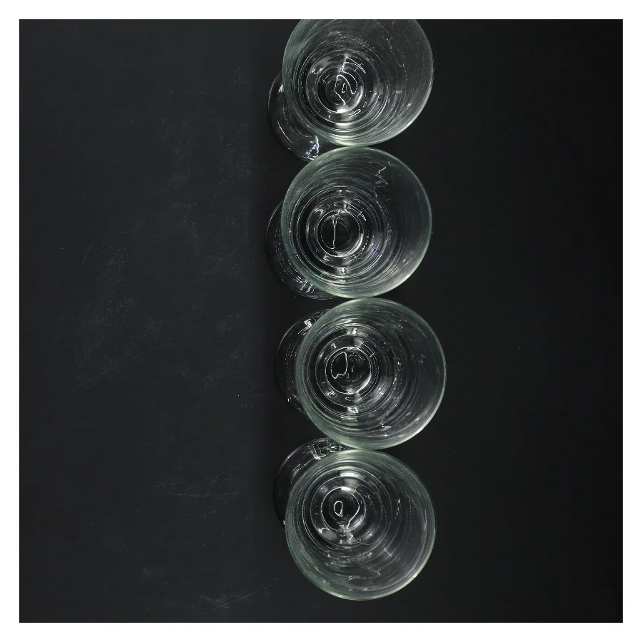 Sæt med fire vinglas (str. 4 styk, 13 cm)