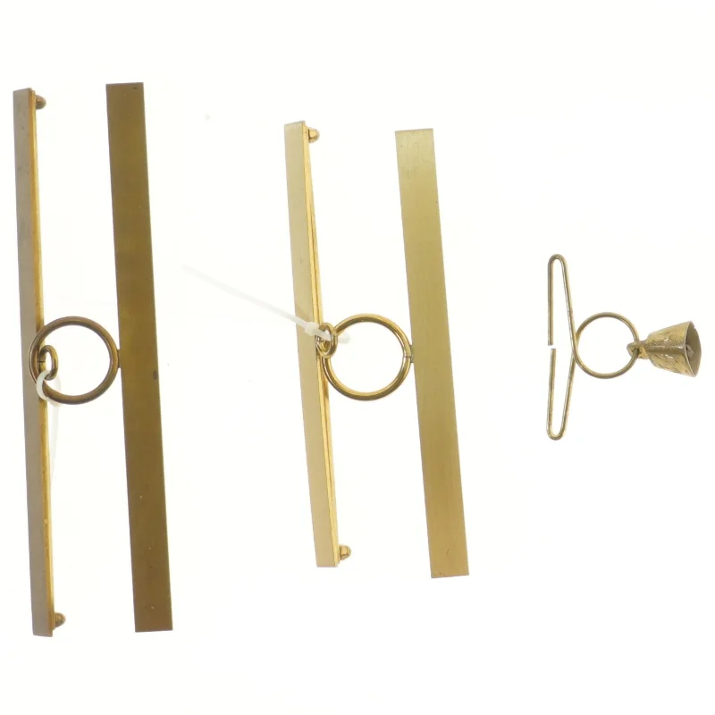 Beslag til klokkestreng ophæng (str. 21,5 og 17,5 og 7 cm)