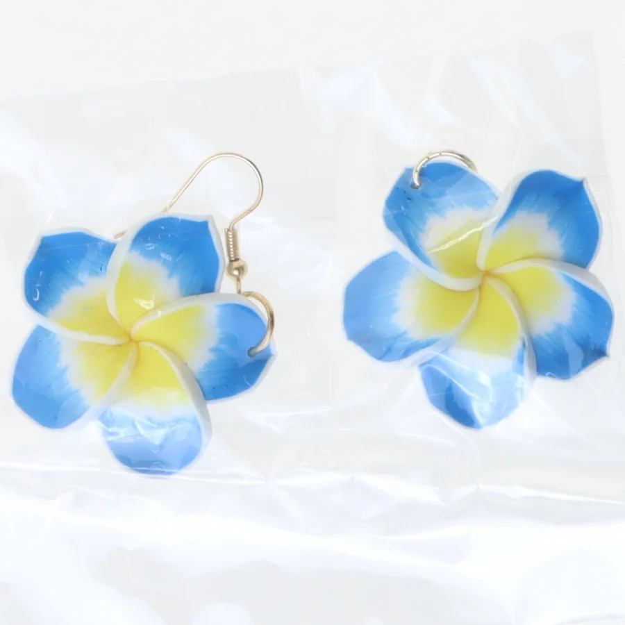 Blomst øreringe (str. Ø 3,5 cm)