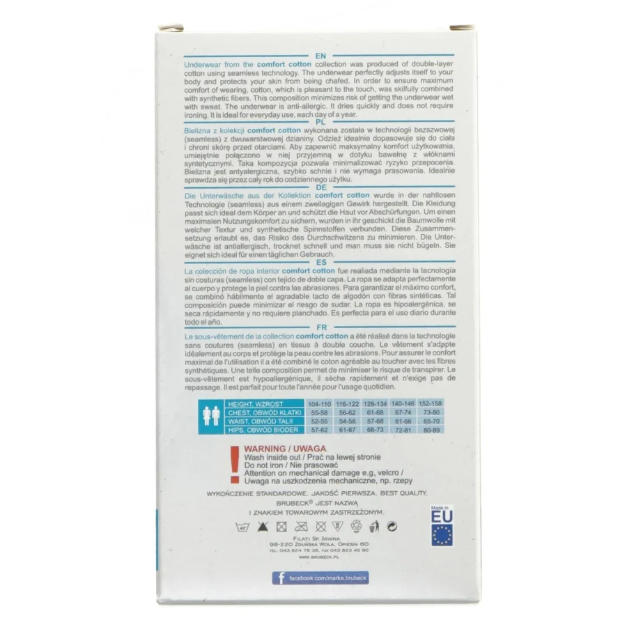 Brubeck Comfort Cotton Undertøj fra Brubeck (str. 140-146 )