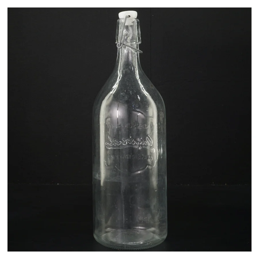 Glasflaske med patentlukning (str. 28 cm)