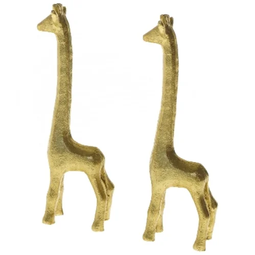 Gyldne giraff dekorationer (str. 21 cm)