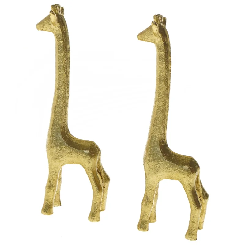 Gyldne giraff dekorationer (str. 21 cm)