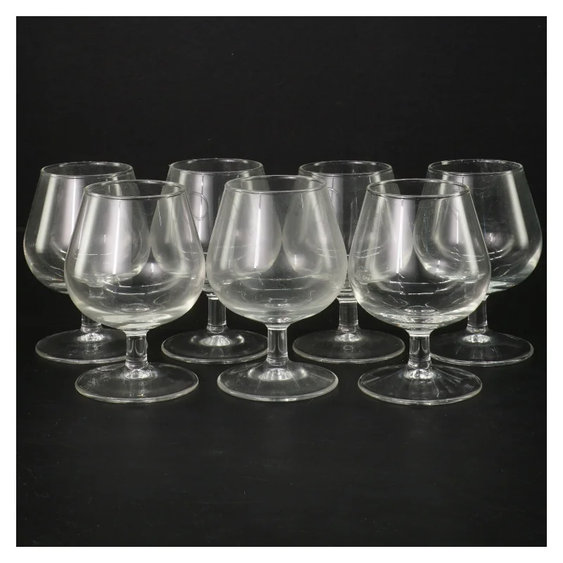 Sæt med 7 glas (str. 7 styk, 9,5 cm)