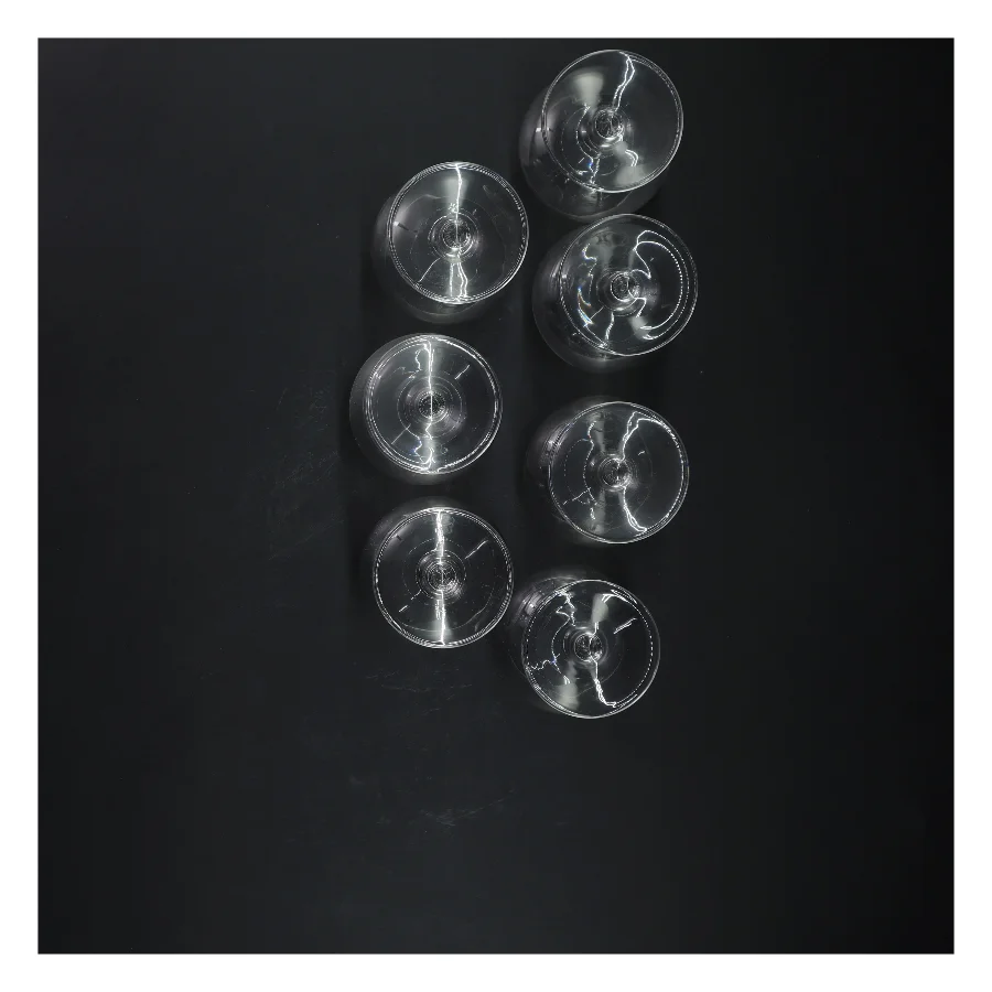 Sæt med 7 glas (str. 7 styk, 9,5 cm)