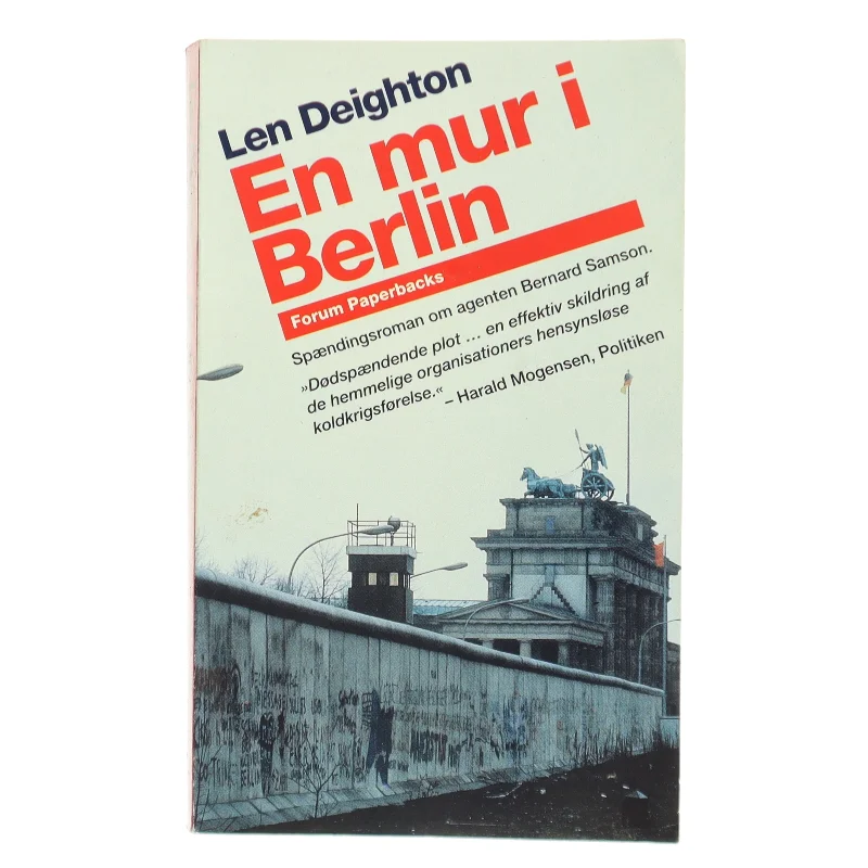 En mur i Berlin af Len Deighton (Bog)