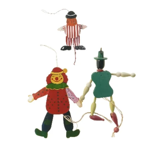 Træfigurer til ophæng (str. 10 cm og 18 cm og 19 cm)