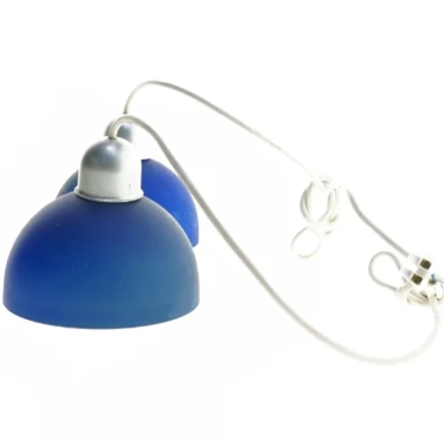 Blå pendler (str. Ø 14x11 cm)