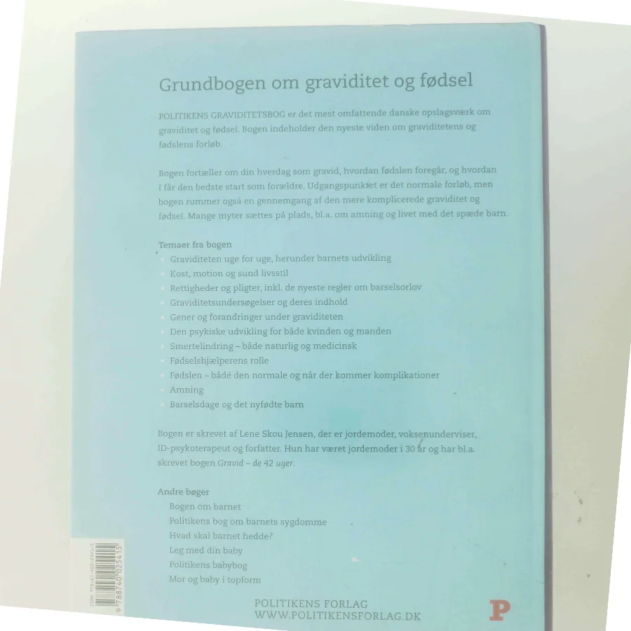 Politikens graviditetsbog af Lene Skou Jensen (Bog)