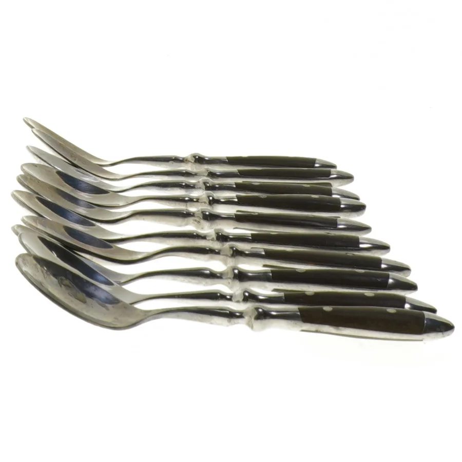 Sæt med 10 skeer (str. 10 styk, 12,5 cm)