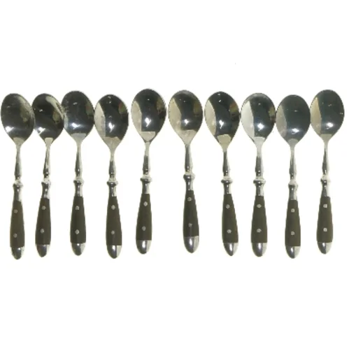 Sæt med 10 skeer (str. 10 styk, 12,5 cm)