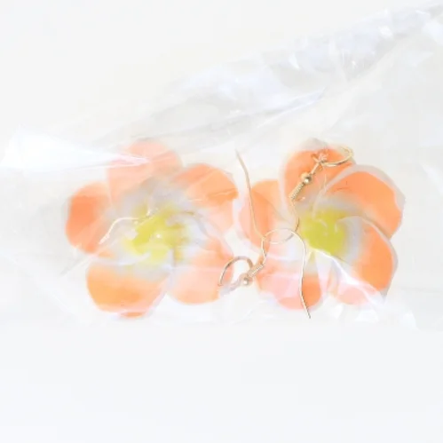 Blomster ørestikker (str. Ø 3,5 cm)