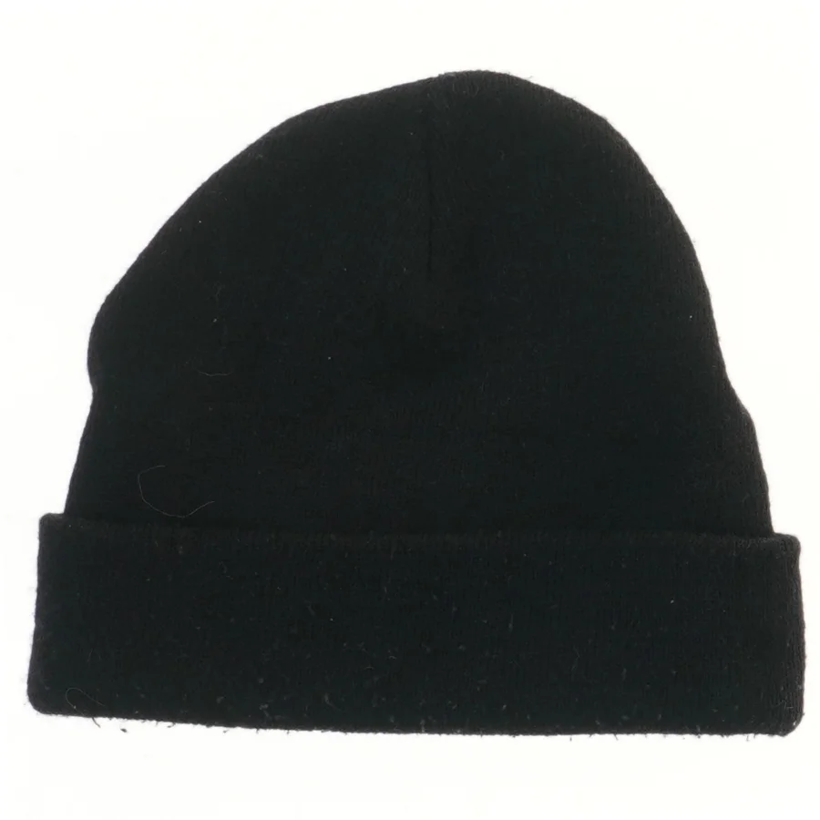 Sort hue med ansigt fra VRS (str. Ø 24 cm)