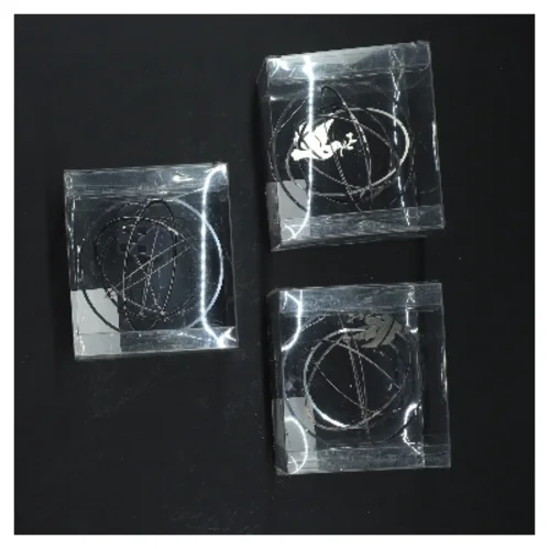 Metal julepynt i pakke fra Det Gamle Apotek (str. 3 styk, ø 9 cm)