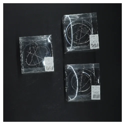 Metal julepynt i pakke fra Det Gamle Apotek (str. 3 styk, ø 9 cm)