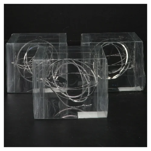 Metal julepynt i pakke fra Det Gamle Apotek (str. 3 styk, ø 9 cm)