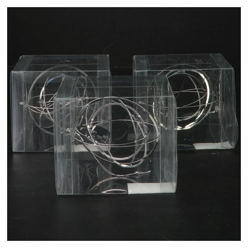 Metal julepynt i pakke fra Det Gamle Apotek (str. 3 styk, ø 9 cm)