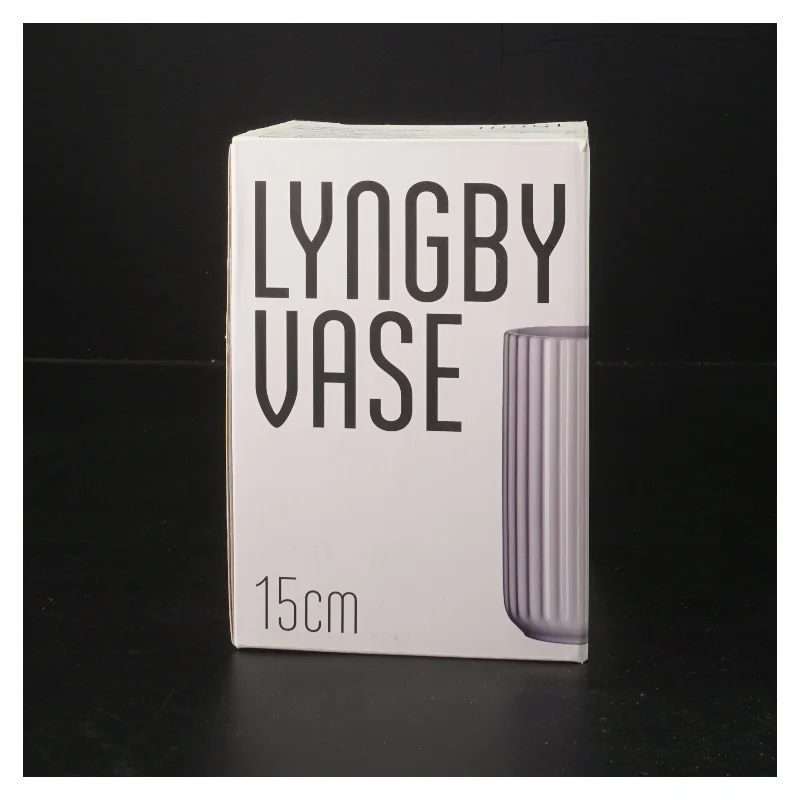 Lyngby vase fra Lyngby (str. Ø 8,5 cm længde 15 cm)