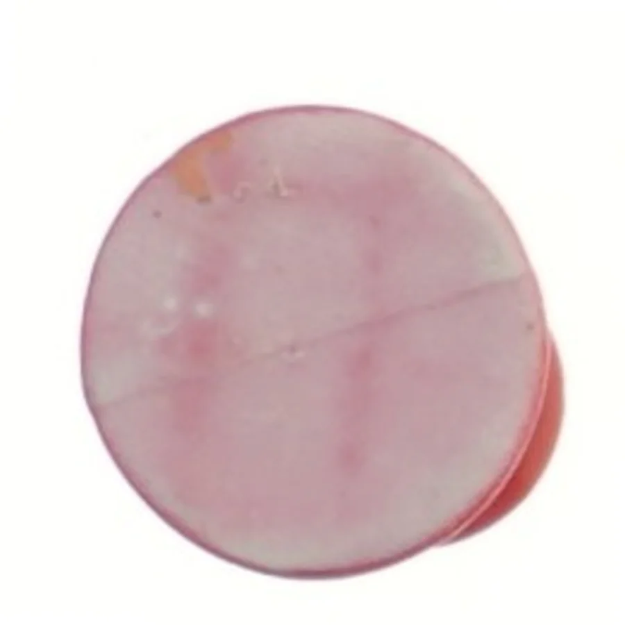 Rød lysestage (str. 6 cm)