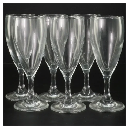 Vinglas sæt, 6 stykker (str. 6 styk, 16 cm)
