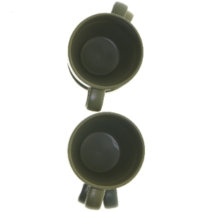 Keramikkopper, 6 stykker (str. 6 styk, 10 cm)