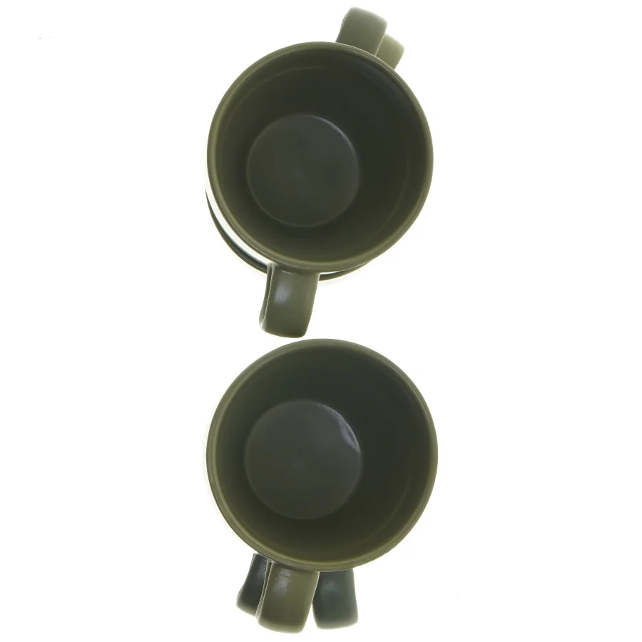 Keramikkopper, 6 stykker (str. 6 styk, 10 cm)