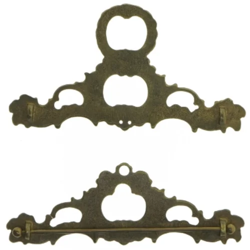 Antikke metalnøgler (str. 18 cm)