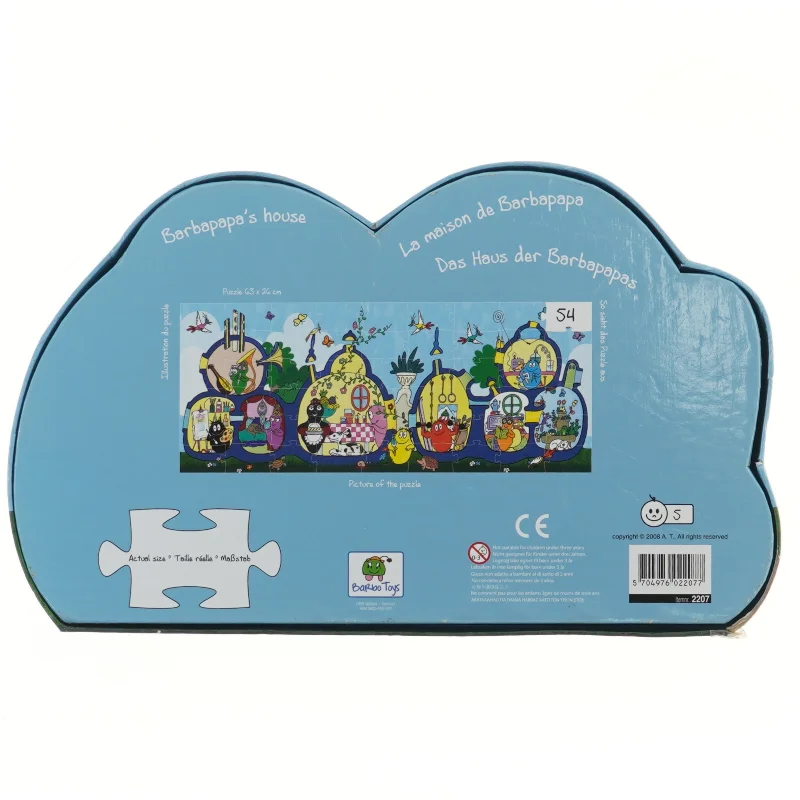 Barbapapa puslespil fra Barbapapa (str. 35x21 cm)