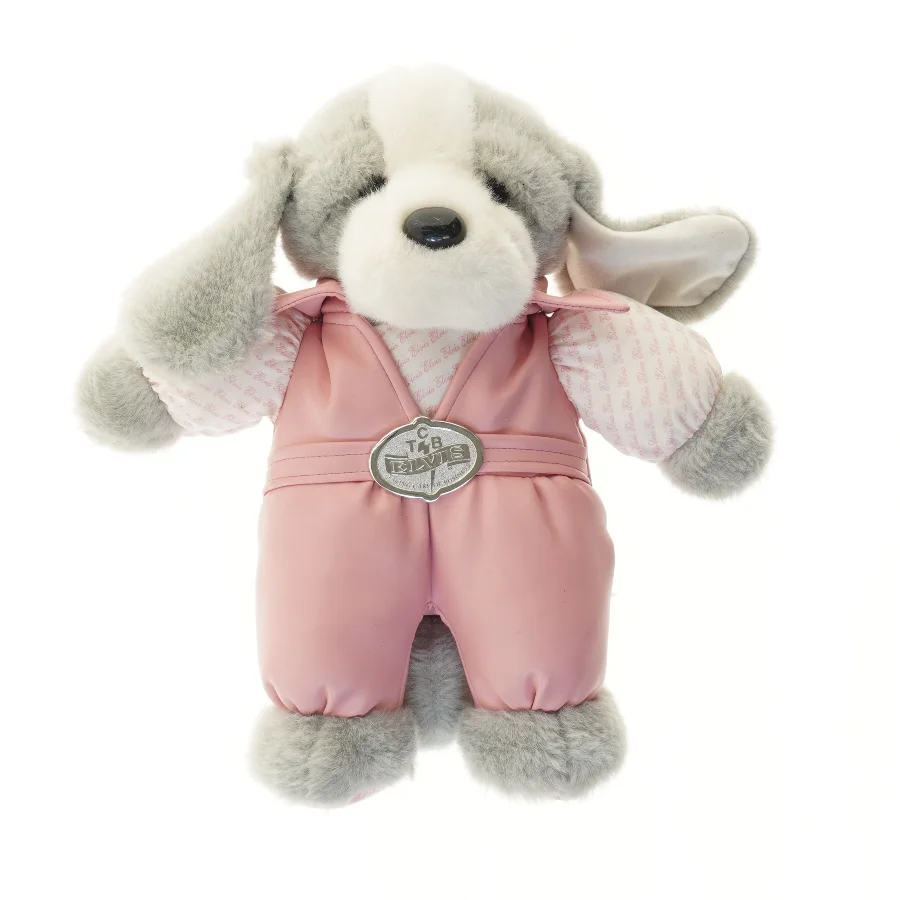 Teddy og Hund tøjdyr (str. 38 cm)