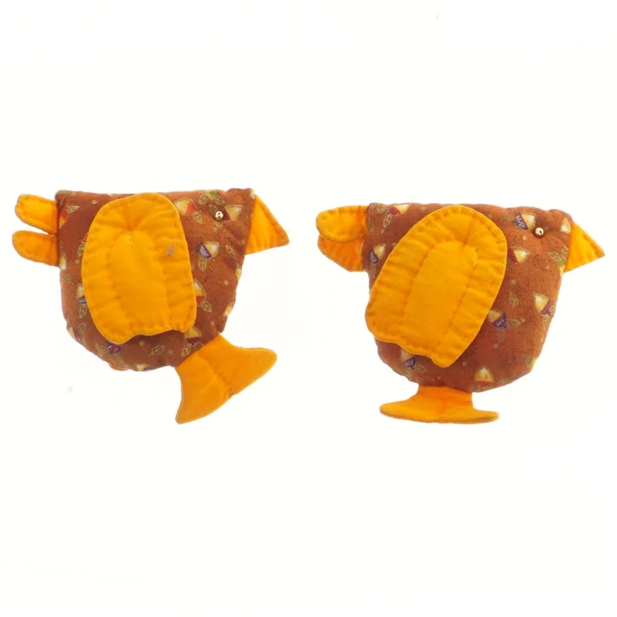 Stof fugle dekoration (str. 12x8 cm)