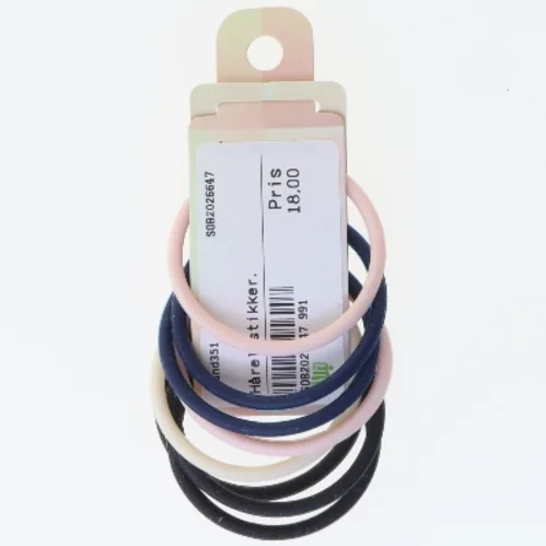 Hår elastikker sæt (str. Ø 5 cm)