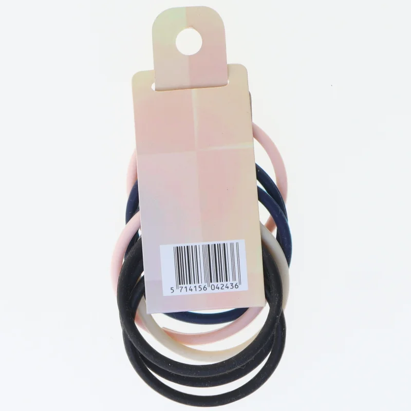 Hår elastikker sæt (str. Ø 5 cm)