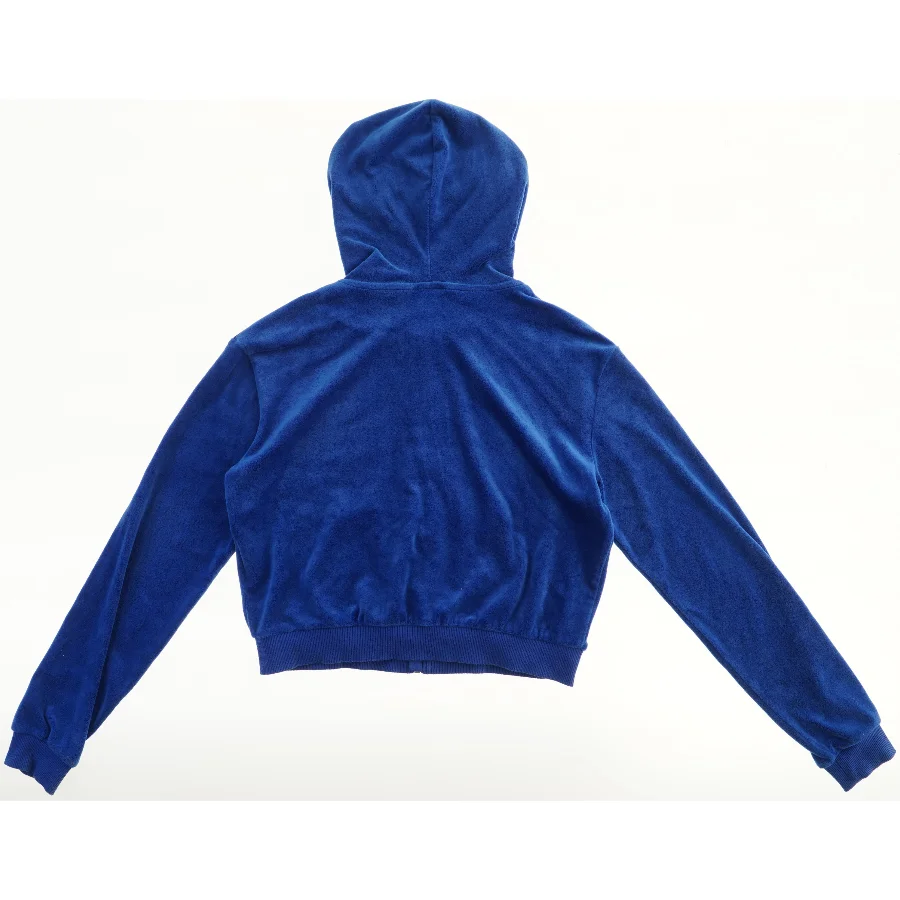 Blå hættetrøje fra H&M (str. 158)