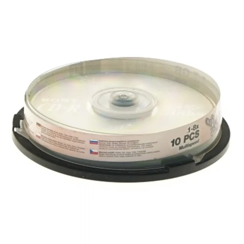 SONY CD-R Disc Pack fra Sony (str. 10 stk cm)