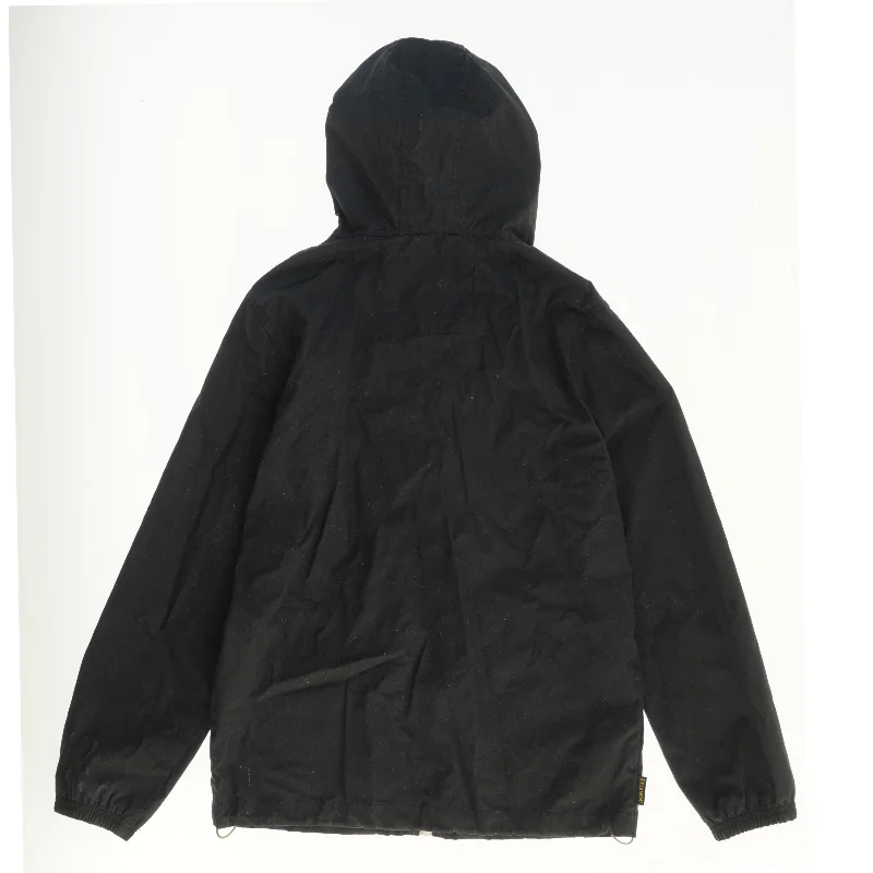 Sort jakke med hætte fra Element (str. 164)