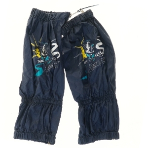 Skibeklædning til børn med grafisk print (str. 38 cm)